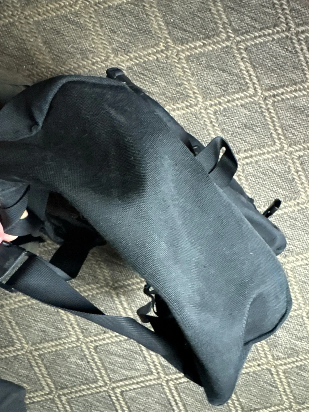 VTG The North Face Wasatch Black Outdoor Hiking Travel Backpack